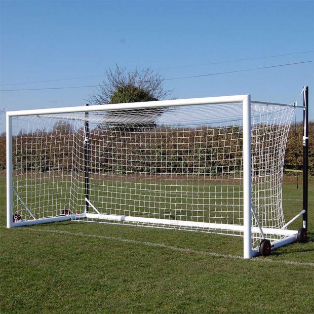 Top Flight Easylift Aluminium 9v9 Football Goal Package