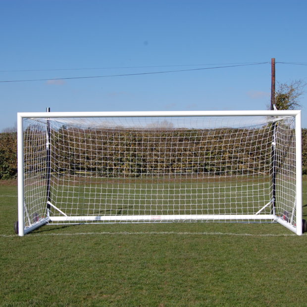 Top Flight Easylift Aluminium 9v9 Football Goal Package